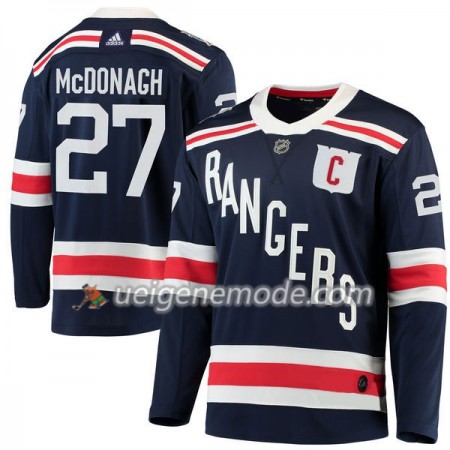 Herren Eishockey New York Rangers Trikot Ryan McDonagh 27 2018 Winter Classic Adidas Marineblau Authentic